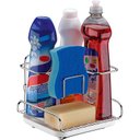 Ver imagem 2 de Suporte Para Parede Pia Sabão Detergente E Esponja Cromado