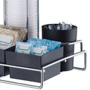 Ver imagem 3 de Suporte Copos 50ml 80ml Porta Saches E Colheres Mexedor Preto