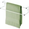 Suporte Porta Toalha Toalheiro Duplo Cromado Parede 45cm - 1