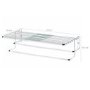 Ver imagem 4 de Suporte Porta Toalha Toalheiro Duplo Prateleira 55cm Cromado