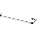 Ver imagem 1 de Suporte Porta Toalha Toalheiro Cromado para Parede 30cm Luxo