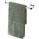 Ver imagem 2 de Suporte Porta Toalha Toalheiro Cromado para Parede 30cm Luxo