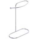 Ver imagem 2 de Porta Toalha De Rosto Bancada Pia Banheiro Em Aço Cromado