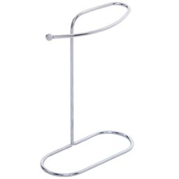 Porta Toalha De Rosto Bancada Pia Banheiro Em Aço Cromado - 2