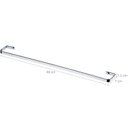 Ver imagem 3 de Toalheiro Para Banheiro Parede Suporte Toalhas de Banho 60cm