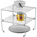 Ver imagem 2 de Organizador De Armário Prateleira Aramado Componível Médio