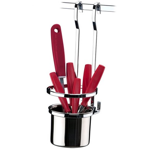 Suporte Porta Talheres Encaixe Barras Cozinha Escorredor