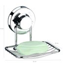 Ver imagem 2 de Suporte Porta Sabonete Saboneteira banheiro parede Ventosa