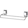 Suporte Porta Toalha 45cm Toalheiro Duplo Aço Inox Ventosas - 2
