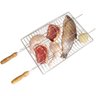 Grelha Para Churrasco Frango Peixes Assados Grelhados Grande - 2