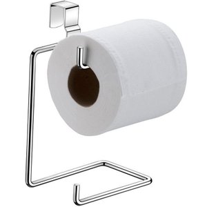 Suporte Duplo Porta Papel Higiênico para Caixa de Descarga