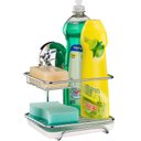 Ver imagem 2 de Organizador De Pia Sabão Detergente E Esponja Com Ventosa