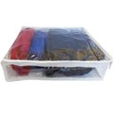 Ver imagem 1 de Organizador Protetor Plástico de Mala Peças Roupas 30x35x10