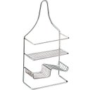 Ver imagem 2 de Porta Shampoo Banheiro Suporte Bancada Encaixe Box Registro