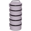 Ver imagem 1 de Conjunto 5 Marmitas Térmica Plástica Termopratos 1,5l Tekcor