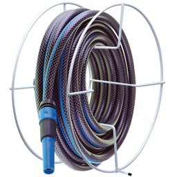 Suporte Giratório Enrolador De Mangueira Jardim Parede Aço - 1 Suporte Giratório Enrolador De Mangueira Jardim Parede Aço - 1