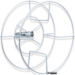 Suporte Giratório Enrolador De Mangueira Jardim Parede Aço - 2 Suporte Giratório Enrolador De Mangueira Jardim Parede Aço - 2