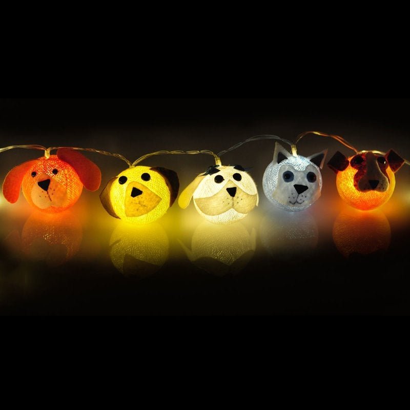 Luminária Decorativa Cães - 220v - 3