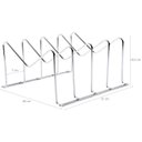 Ver imagem 4 de Organizador De Frigideiras Formas Travessas Refratários