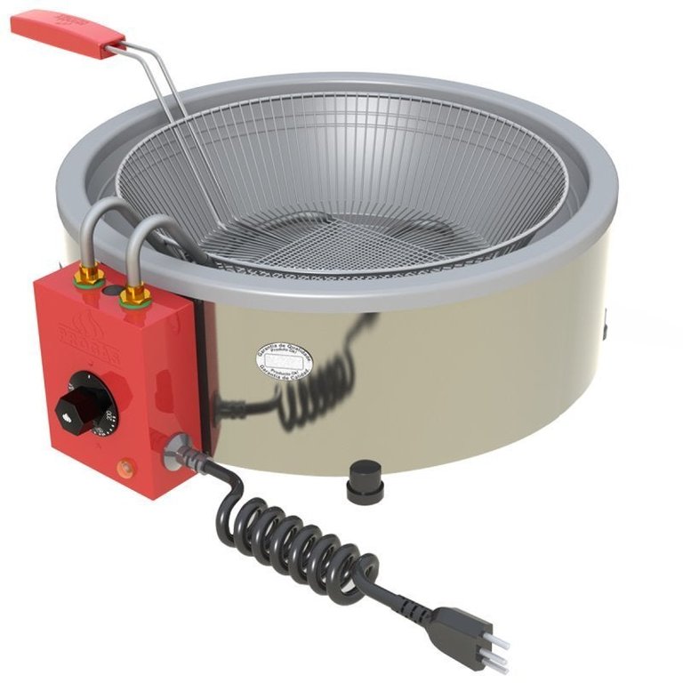 Tacho Fritadeira Elétrica Industrial Progas 7Litros Aço Inox 127V