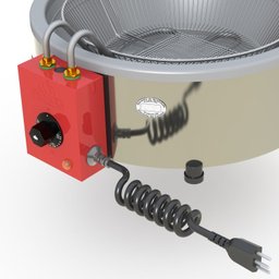 Tacho Fritadeira Elétrica Industrial Progas 7Litros Aço Inox 127V - 5