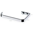 Ver imagem 3 de Suporte Porta Papel Higiênico de Parede em Aço Cromado Luxo