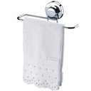 Ver imagem 2 de Suporte Multiuso Porta Rolo Papel Toalha Com Ventosa Aço