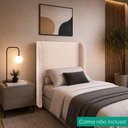 Ver imagem 5 de Cabeceira Solteiro 100 cm com Frame Imperial Boucle Rose Impo