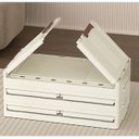 Ver imagem 5 de Armario Organizador 3 Andares Dobravel Empilhavel Porta Objetos Roupas Organizaçao Quarto Sala Escri