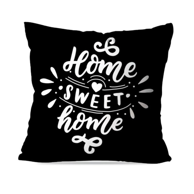 Almofada Avulsa decorativa Home Sweet Home 35x35cm - 1