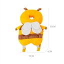 Ver imagem 3 de Almofada Mochila Proteção Cabeça Anti Queda Costas Bebe:amarelo