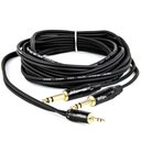 Ver imagem 1 de Cabo Adaptador P2 para 2 P10 Estéreo - 10 Metros