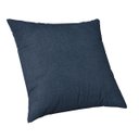 Ver imagem 1 de Capa de Almofada Glamour Decorativa Suede 50 X 50cm Azul Petroleo