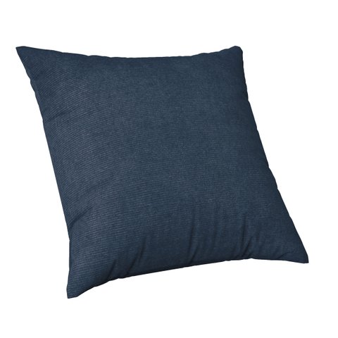 Capa de Almofada Glamour Decorativa Suede 50 X 50cm Azul Petroleo