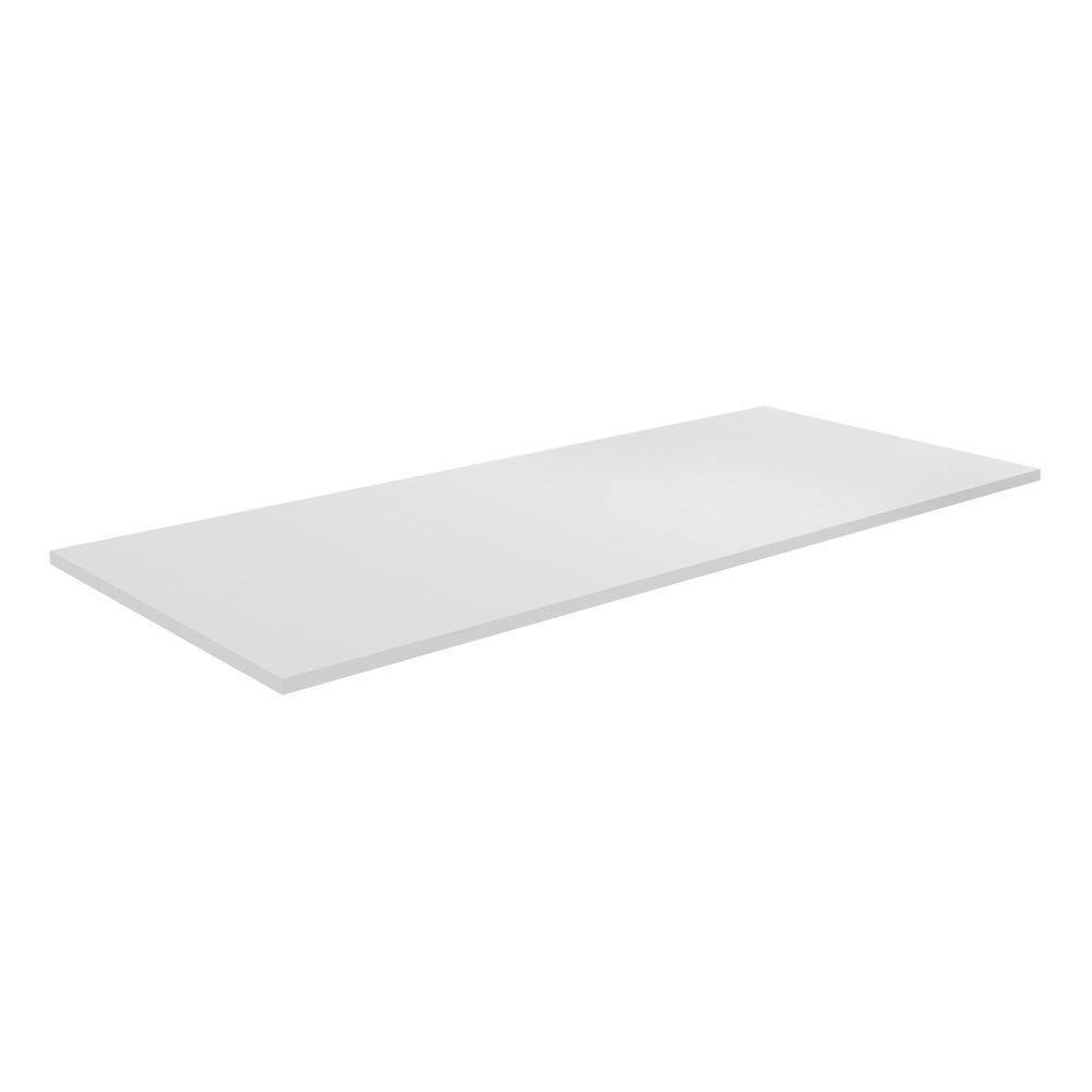 Tampo Balcão Gabinete de Cozinha 120cm 100% Mdf Branco - Desk Design Tampo 120 Mdf