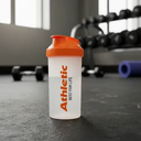 Ver imagem 4 de Coqueteleira Athletic 700 Ml Shaker Antivazamento Livre de Bpa com Marcação de Medidas Cor Laranja