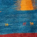 Ver imagem 3 de Tapete Gabbeh Artesanal 2,03x2,77 Persas / Artesanais
