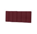 Ver imagem 1 de Cabeceira Elegante para Cama Box 200cm Vinho Suede