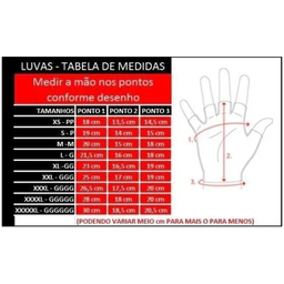 Luva Motociclista Ciclismo Sky Sun Zombie Emborrachada Uv Verde XL - 5