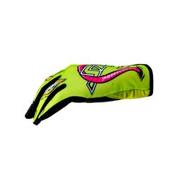 Luva Motociclista Ciclismo Sky Sun Zombie Emborrachada Uv Verde XL - 3