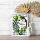 Ver imagem 1 de Quadro Decorativo Cozinha - Home Sweet Home 24x18cm:moldura Branca