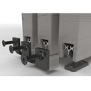 Ver imagem 2 de Sistema Sequenziato 03 Portas 35 a 40mm Fechamento À Direita Rometal 01 Kit