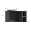 Ver imagem 2 de Nicho P/ Cozinha Suporte P/ Microondas Vibra T655 80x43cm Canela - Kappesberg