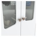 Ver imagem 4 de Guarda Roupa Infantil 4 Portas Confete Branco Brilho Jequitibá Hp - Henn