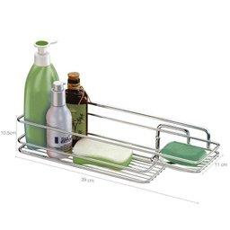 Suporte Porta Shampoo Xampu e Sabonete em Luxo Parede - 2