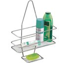 Ver imagem 1 de Suporte Porta Shampoo Sabonete Encaixe No Registro Banheiro