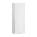 Ver imagem 6 de Guarda Roupa de Canto Reto Modular Altezza Trend Belmax Branco:branco