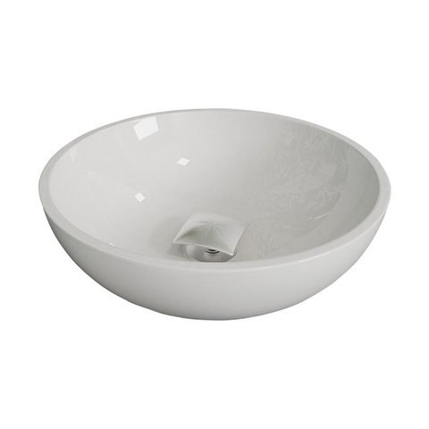 Cuba Pia Banheiro Venus e Valvula Inox Click Branco