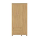 Ver imagem 4 de Guarda-roupa Infantil 92cm 3 Portas e 2 Gavetas Allegra Multimóveis Mp4442 Madeirado Madeirado