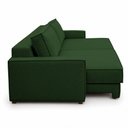 Ver imagem 5 de Sofá Sala de Estar Nilo Retratil Manual 180cm 2 Lugares Linho Verde m1 - Monari Design